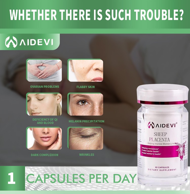 AIDEVI SHEEP PLACENTA CAPSULES 60 CAPSULE PER BOTTLE DIETARY SUPPLEMENTS MADE IN USA插图2